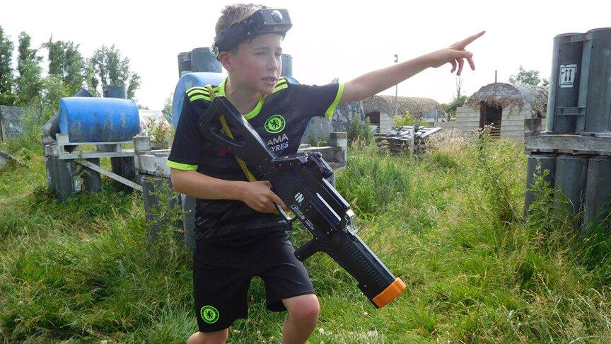 eXtreme lasergame voor kinderen