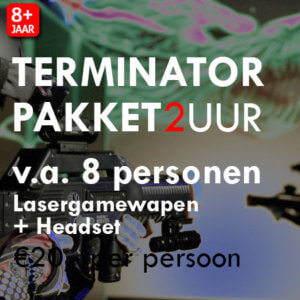 Lasergame Terminator Pakket